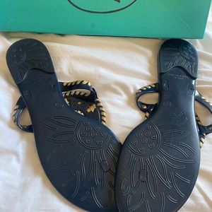COPY - Jack Rogers Georgica Jelly navy, size 9